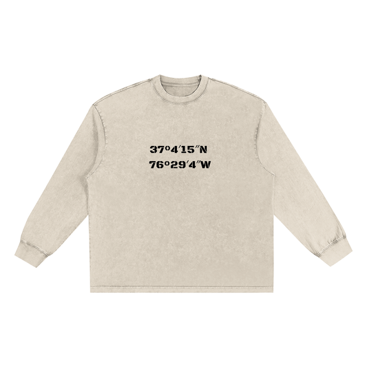 Snow Washed Long Sleeve (Newport News)